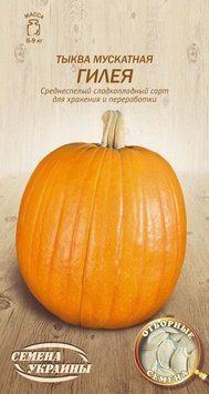 Насіння Гарбуз Мускатний ГІЛЕЯ [3г] (Насіння України), 3 г